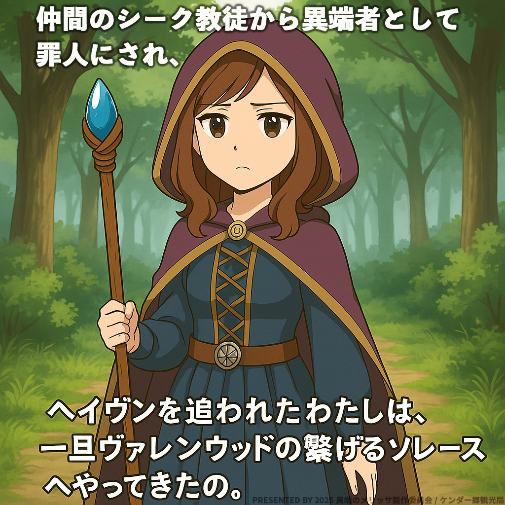 ヘイヴンを追われソレースへやってきた