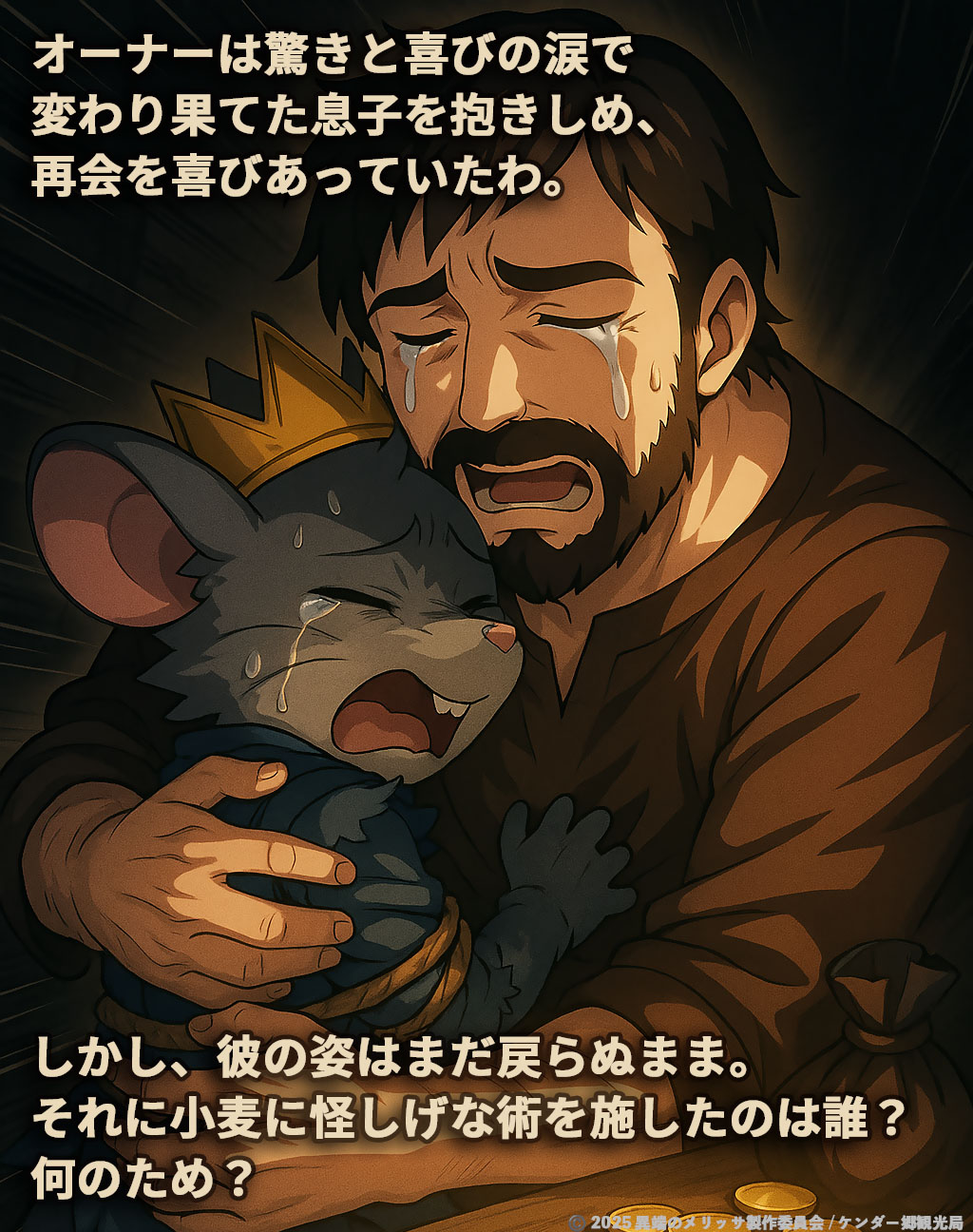 息子と再会